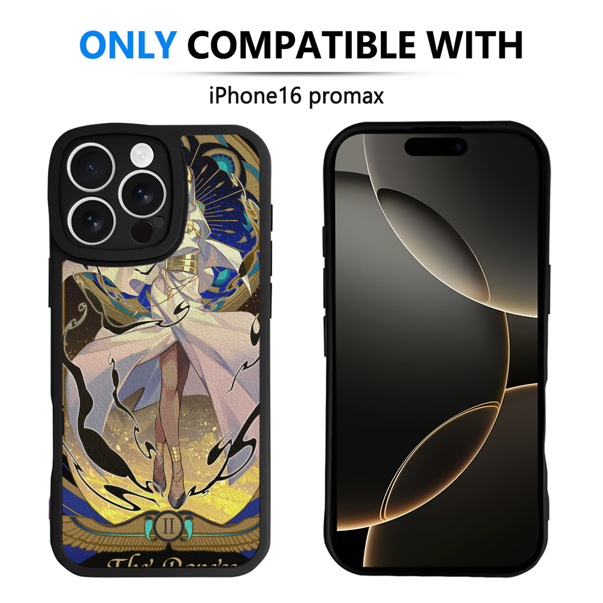 （画像用） 遊☆戯☆王 Yu-Gi-Oh! 【iPhone 16シリーズ対応】シリコンスマホケース（レザー調） 材質：シリコン